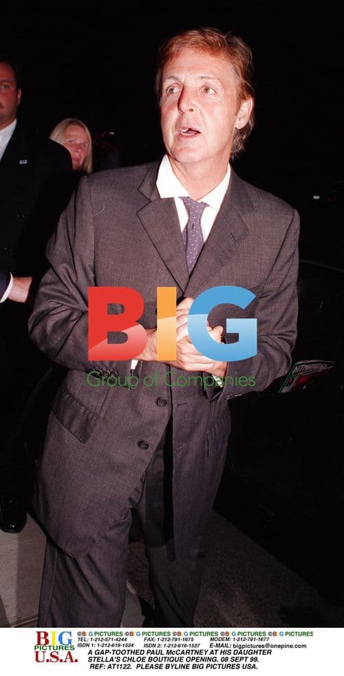 Paul McCartney at Stella's Chloe Boutique Opening