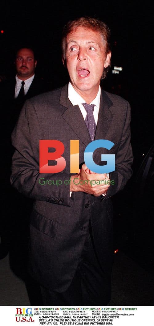 PAUL McCARTNEY @ CHLOE BOTIQUE OPENING IN NYC