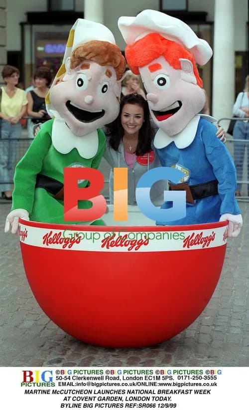 MARTINE McCUTCHEON LAUNCHES NATIONAL BREAKFAST WEEK