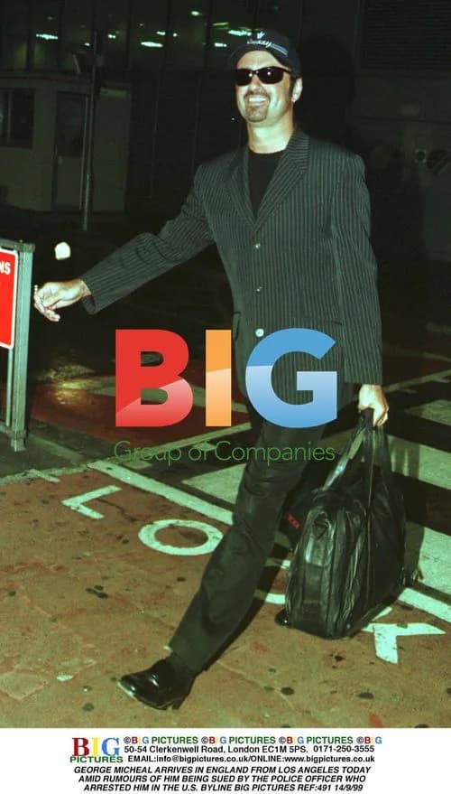 George Michael Arrives in England Amid Lawsuit Rumors