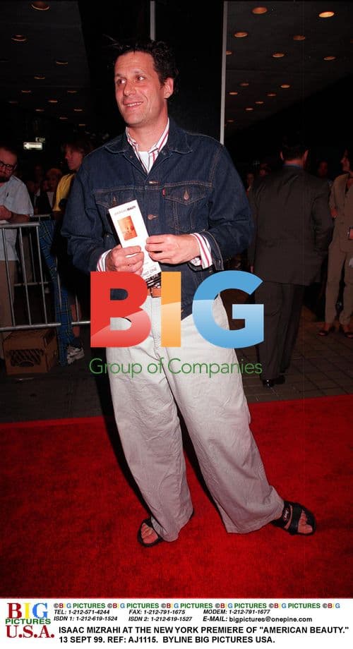 Isaac Mizrahi at "American Beauty" Premiere