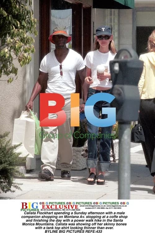 Calista Flockhart's Sunday outing with male companion