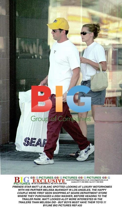 Matt LeBlanc Spotted Shopping for Motorhomes