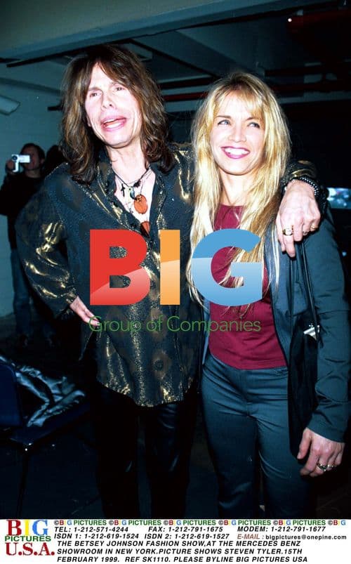 Steven Tyler at Betsey Johnson Fashion Show