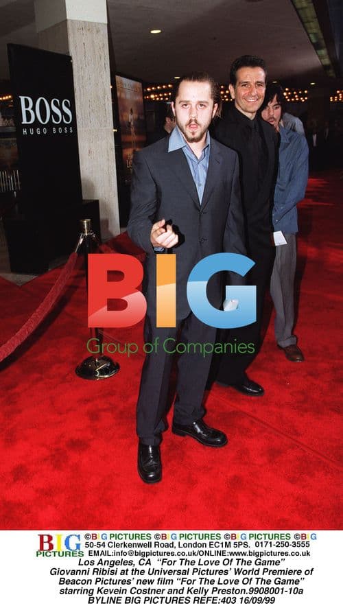 Giovanni Ribisi at Premiere of "For The Love of the Game"