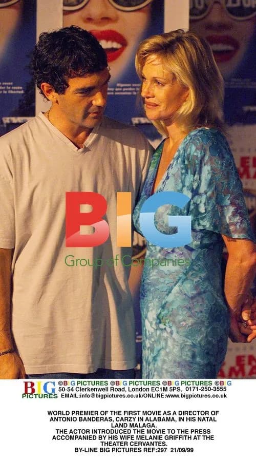 Antonio Banderas and Melanie Griffith at Crazy in Alabama Premiere