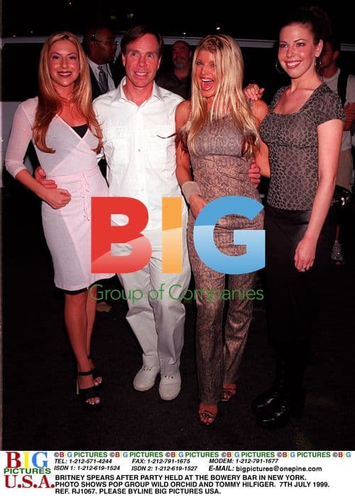 Britney Spears after party with Wild Orchid