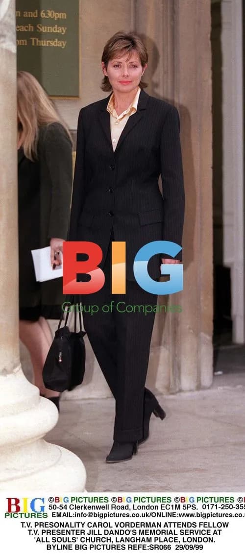 Carol Vorderman at Jill Dando Memorial