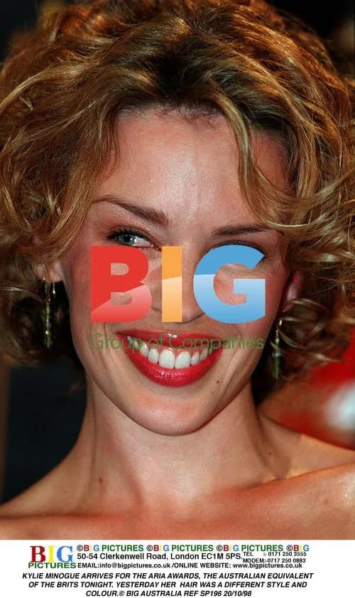 Kylie Minogue Arrives for ARIA Awards