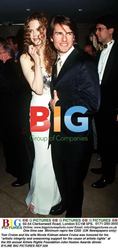 Tom Cruise and Nicole Kidman at Artists Rights Foundation Gala