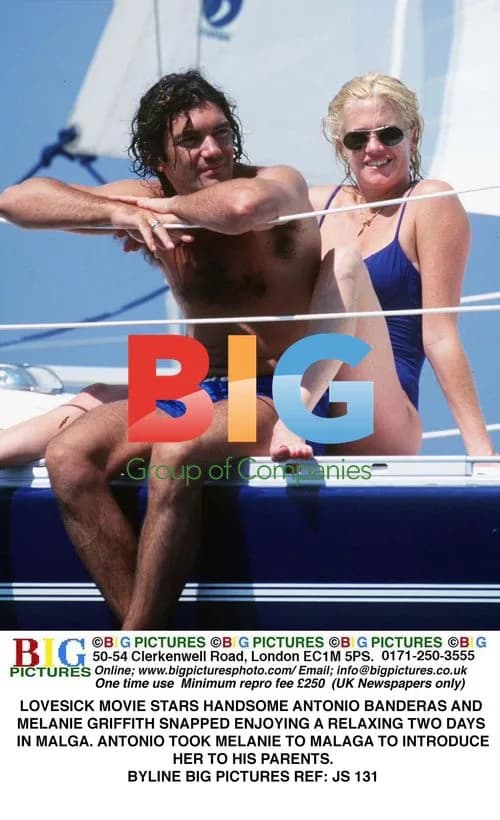 Antonio Banderas and Melanie Griffith in Malaga