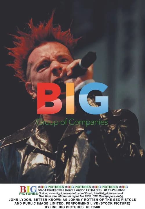 Johnny Rotten Performing Live