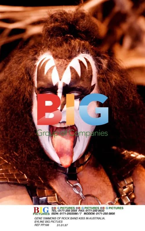 KISS frontman Gene Simmons in Australia