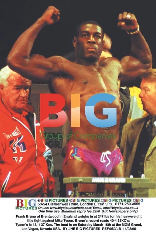 Frank Bruno Weigh-In for Tyson Fight