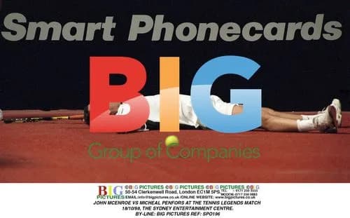JOHN MCENROE vs MICHAEL PENFORS Tennis Match