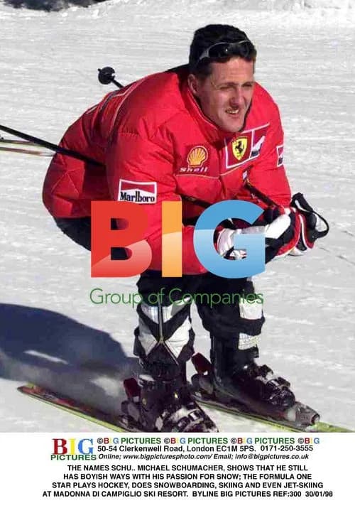 Michael Schumacher Enjoys Winter Sports