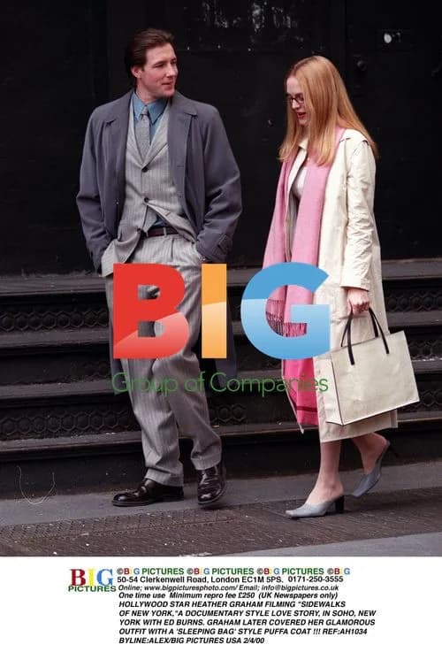 Heather Graham filming "Sidewalks of New York"