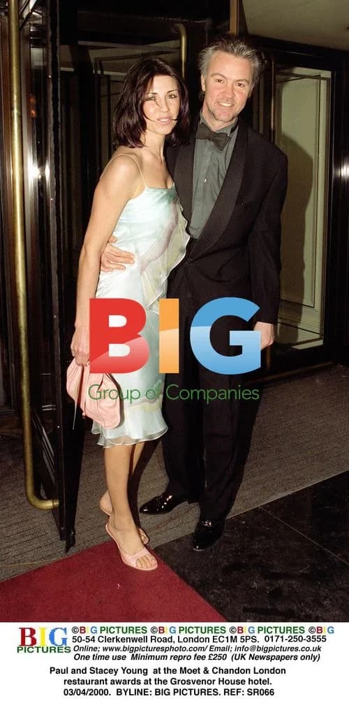 Paul and Stacey Young at Moet awards