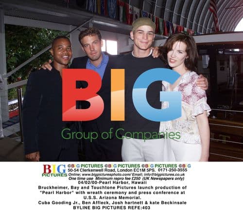 Pearl Harbor film production launch