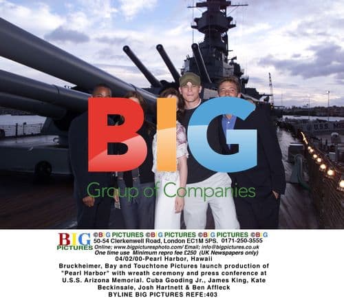 Pearl Harbor film production launch