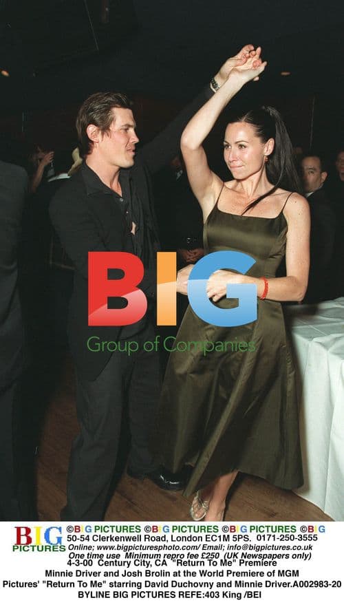 Return To Me Premiere with Minnie Driver and Josh Brolin