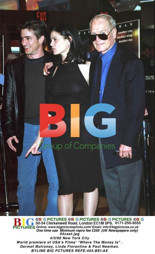 World premiere of "Where The Money Is"