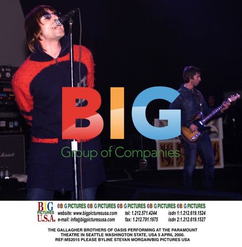 Oasis Brothers Perform at Paramount Theatre