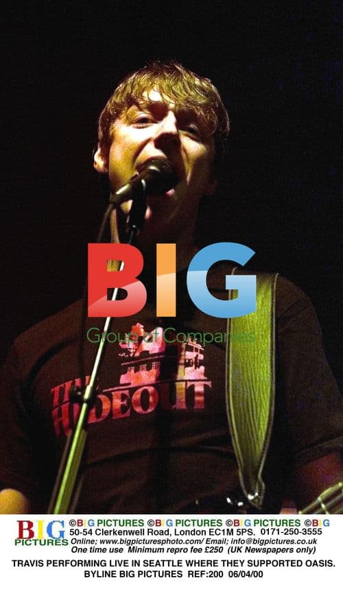 TRAVIS Live in Seattle Supporting Oasis