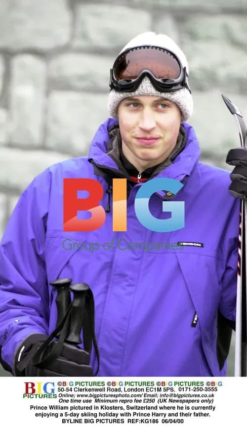 Prince William on Skiing Holiday