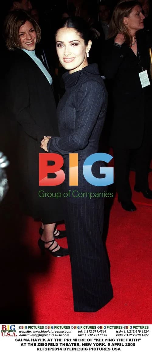 Salma Hayek at "Keeping the Faith" Premiere