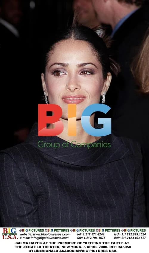 Salma Hayek at "Keeping the Faith" Premiere