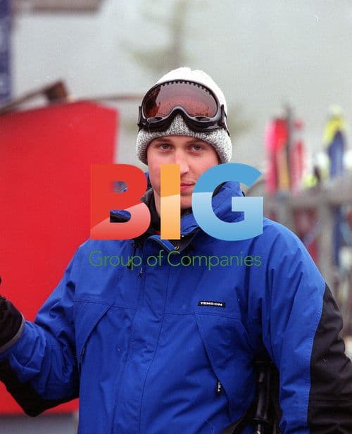 Prince Charles and Family Ski in Klosters, Switzerland