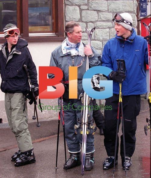 Prince Charles' Ski Holiday in Klosters