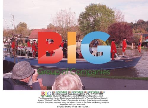 Queen Visits Henley Sailing