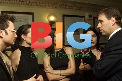 Prince Andrew Attends "Concert for Peace in Ireland"