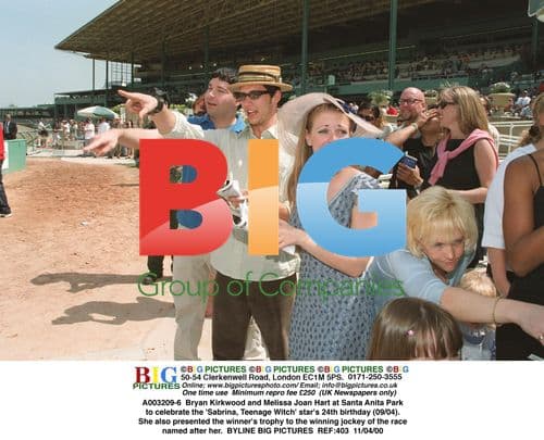 Melissa Joan Hart's 24th Birthday at Santa Anita Park