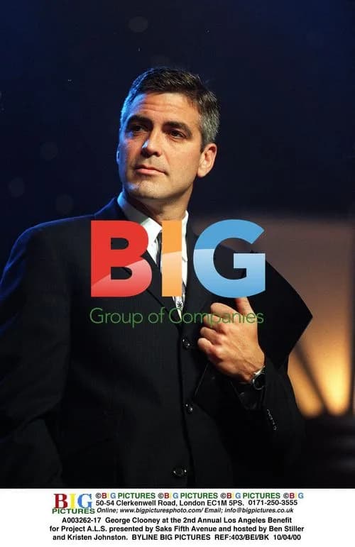 George Clooney at Project A.L.S. Benefit