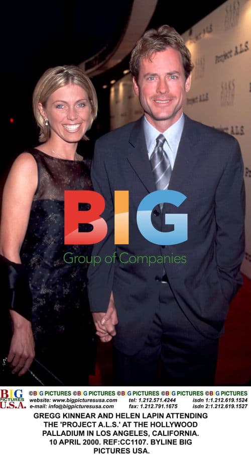 Gregg Kinnear and Helen Lapin at 'Project A.L.S.' event