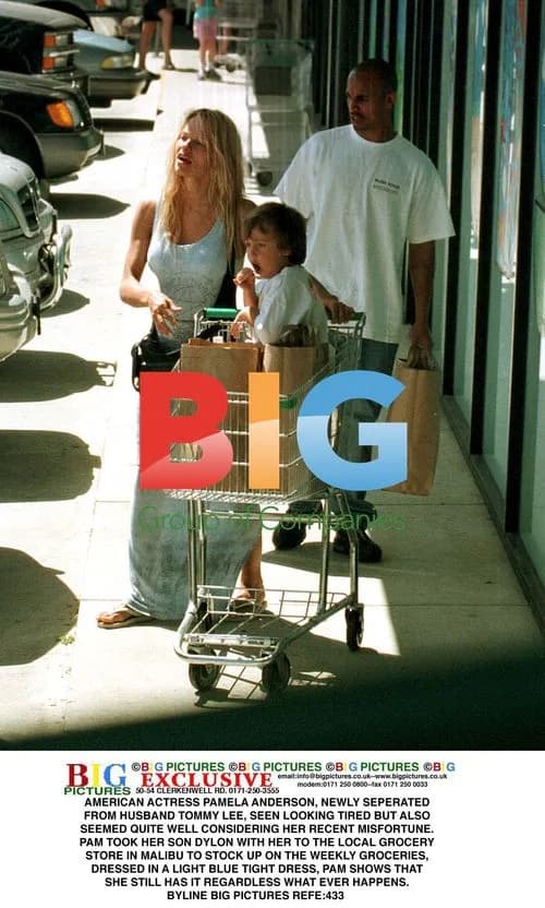 Pamela Anderson Shops in Malibu