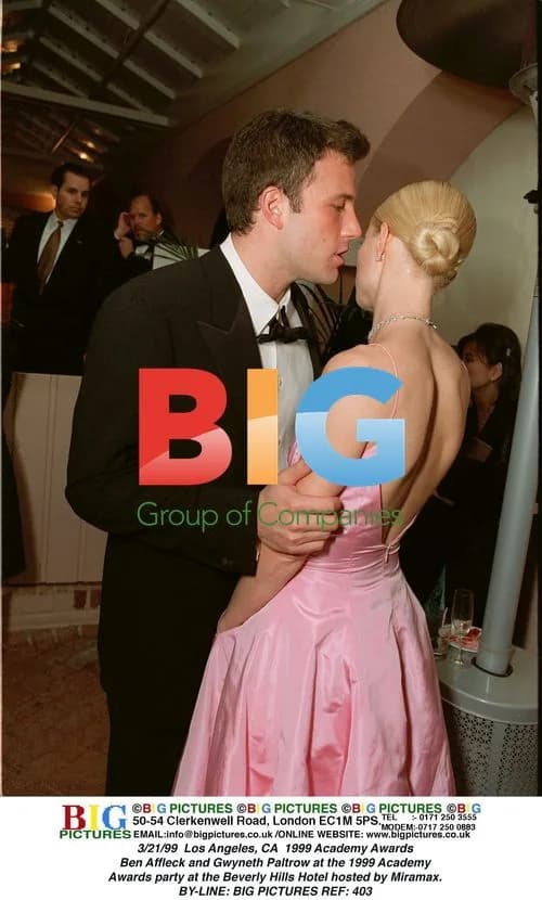 Ben Affleck and Gwyneth Paltrow at 1999 Academy Awards Party
