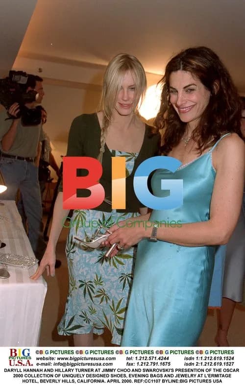 Daryl Hannah and Hillary Turner at Jimmy Choo Oscar Collection