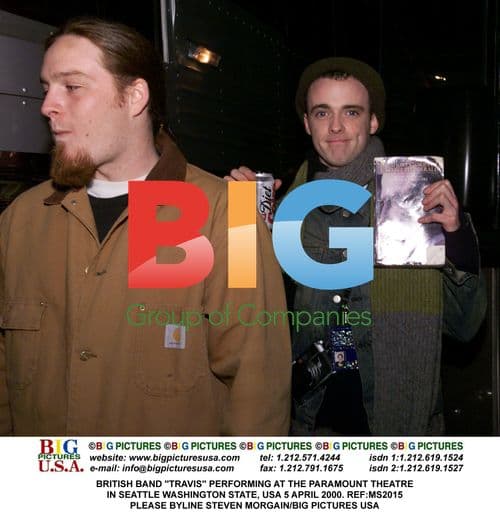 British Band Travis Performing in Seattle