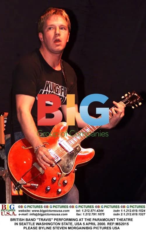 Travis Performing at Paramount Theatre, Seattle