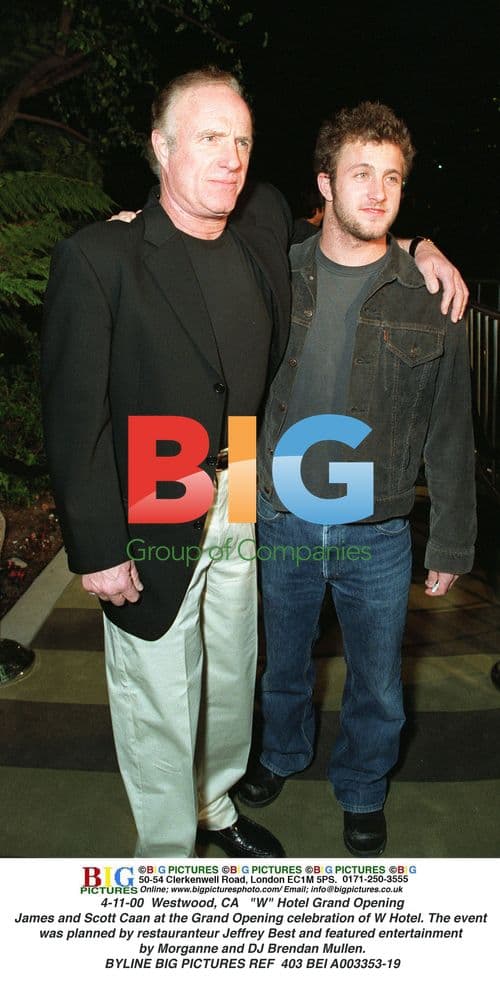 Caan Brothers at W Hotel Grand Opening