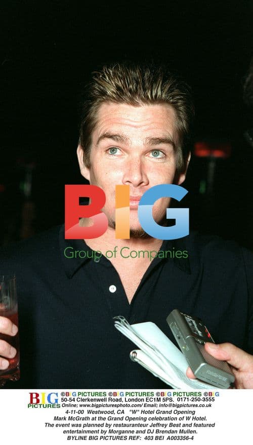 Mark McGrath at W Hotel Grand Opening