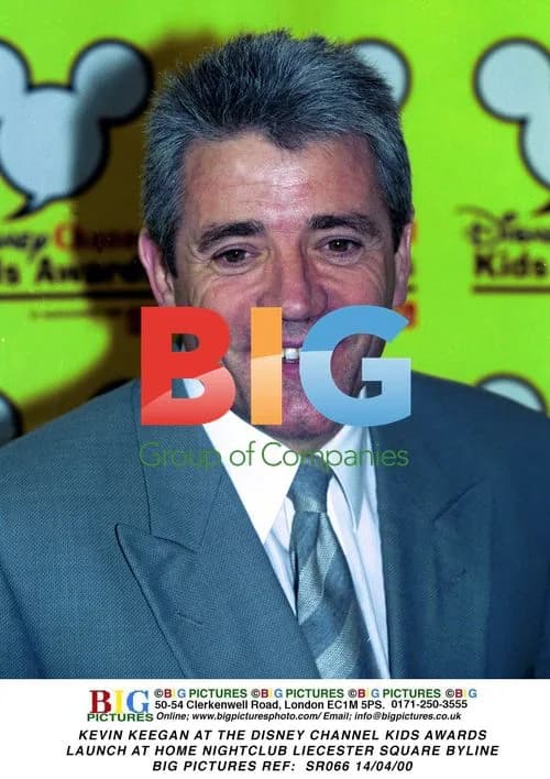 Kevin Keegan at Disney Channel Kids Awards Launch