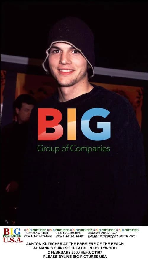 Ashton Kutcher at Beach Premiere