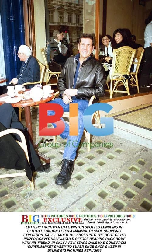 Dale Winton Spotted Shoe Shopping