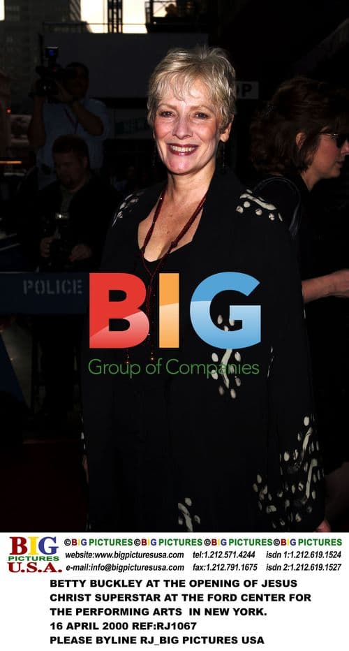 BETTY BUCKLEY at JESUS CHRIST SUPERSTAR opening