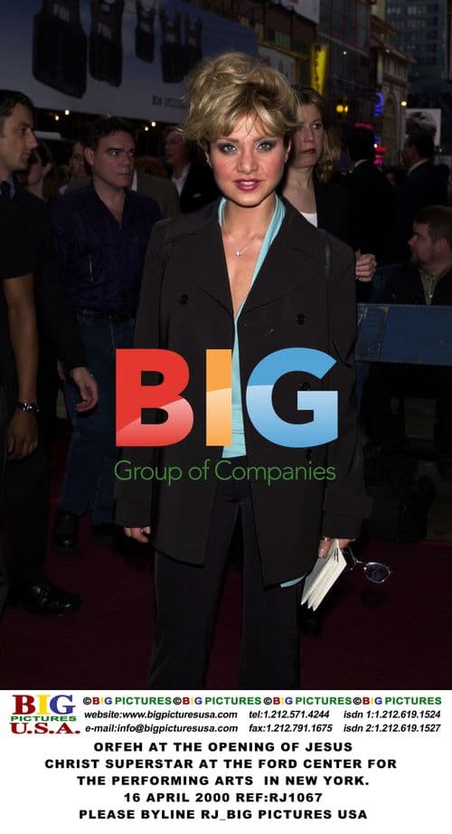 ORFEH at Jesus Christ Superstar Opening